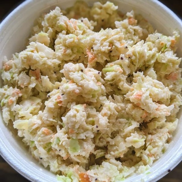 Leigh's 5 Star Coleslaw.