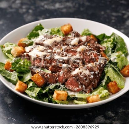 Caesar Salad - Chicken or Beef.