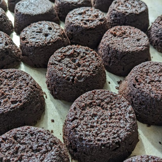 Homemade Fudge Brownies (GF).